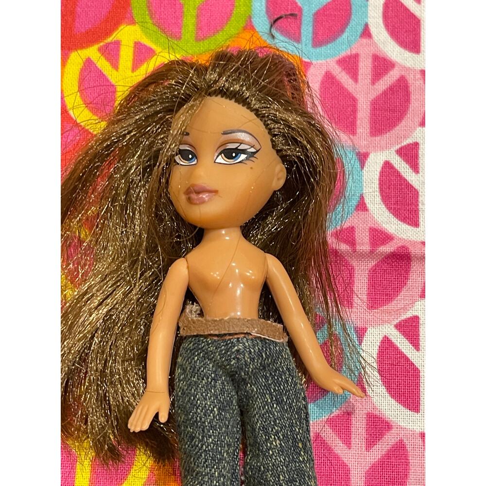Lil' Bratz Yasmin Doll About 4" Dressed as Shown No Shoes